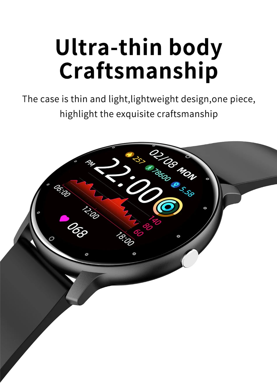 NEW Fashion Men Smart Watch Wireless Call Digital Fitness Tracker IP68 Waterproof Sport Smartwatch for Women Android Phones 2026