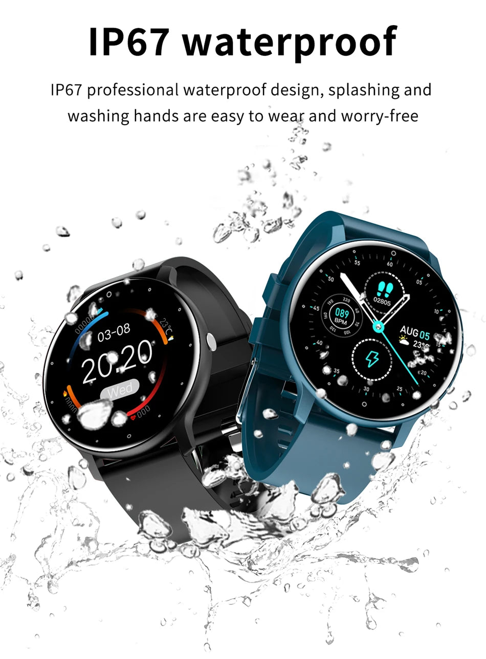 NEW Fashion Men Smart Watch Wireless Call Digital Fitness Tracker IP68 Waterproof Sport Smartwatch for Women Android Phones 2026