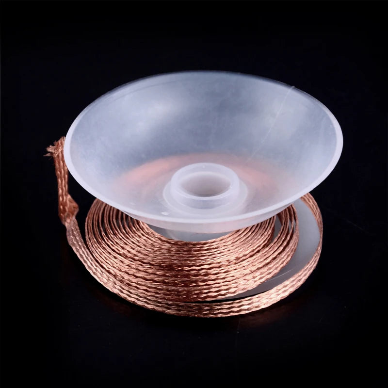 Desoldering Braid Tape Copper Solder Wire Soldering Wick Tin Solder Removal Braid Welding Wire Repair Tool 1.5/2/2.5/3/3.5mm Hot