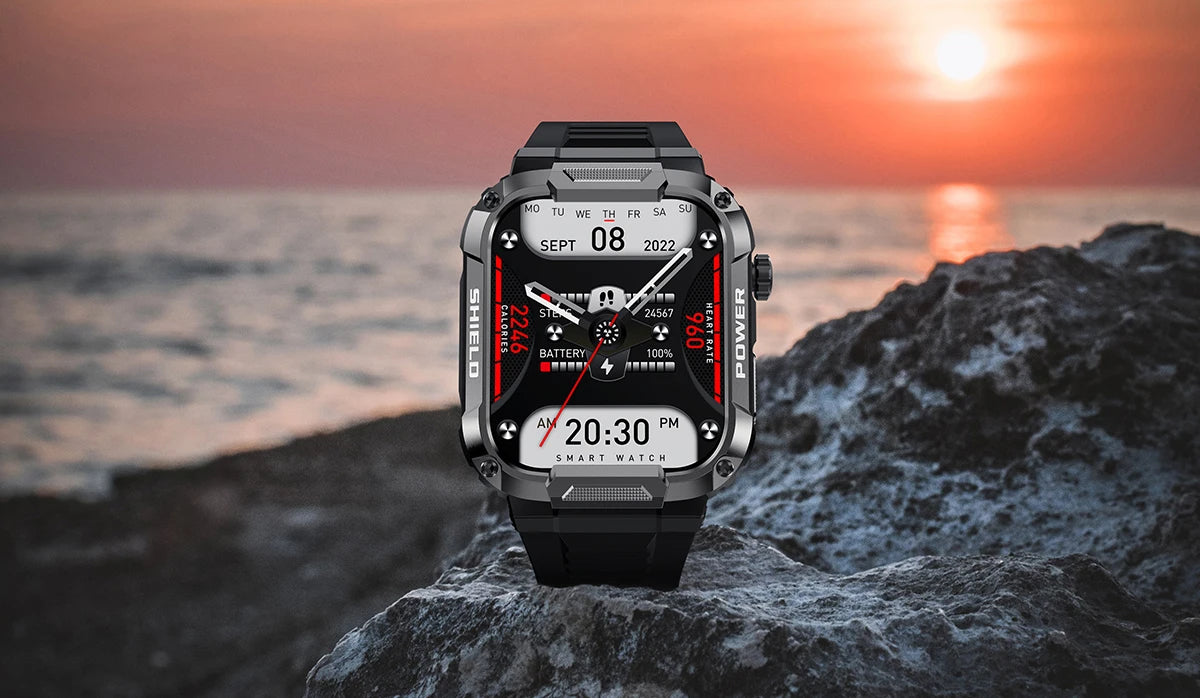 Original Smart Watch Fitness Tracker Wireless Bluetooth Call Health Monitor Sports Smartwatches for Man Android IOS Phones 2026