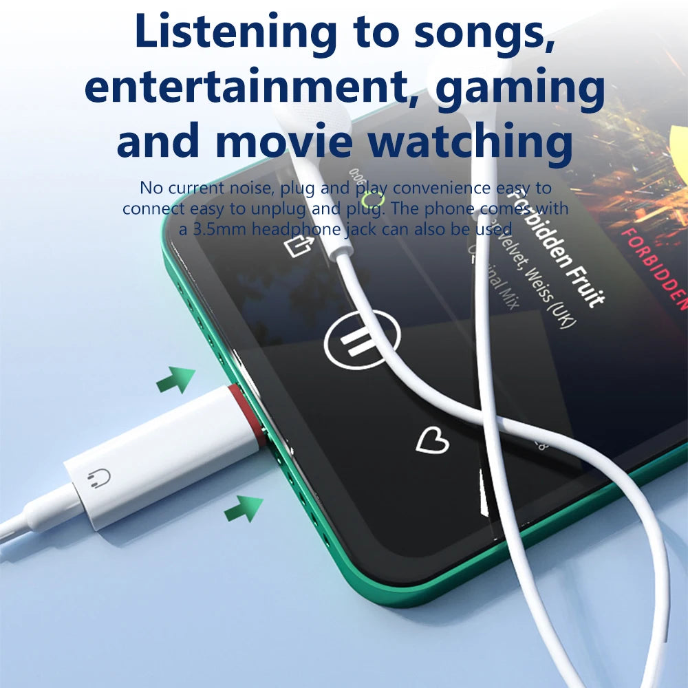 Type-C Male to 3.5mm Female Aux Audio Adapter USB C to 3.5mm Jack Wired Headphones Converter For iPhone15 Samsung Galaxy S23 S22