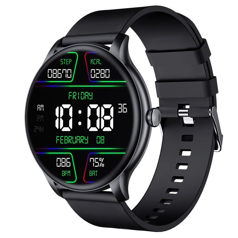 Electronics Wrist Men Smartwatch BT Call Fitness Tracker Clock Heart Rate Monitor Sport Smart Watches for Women IOS Andoird 2026