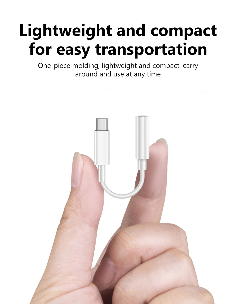 Type-C Male to 3.5mm Female Aux Audio Adapter USB C to 3.5mm Jack Wired Headphones Converter For iPhone15 Samsung Galaxy S23 S22