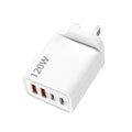 PD 120W 4 Ports USB C Charger Quick Charge 3.0 Type C USB Phone Chargers Fast Charging Adapter for Samsung iPhone Xiaomi Huawei