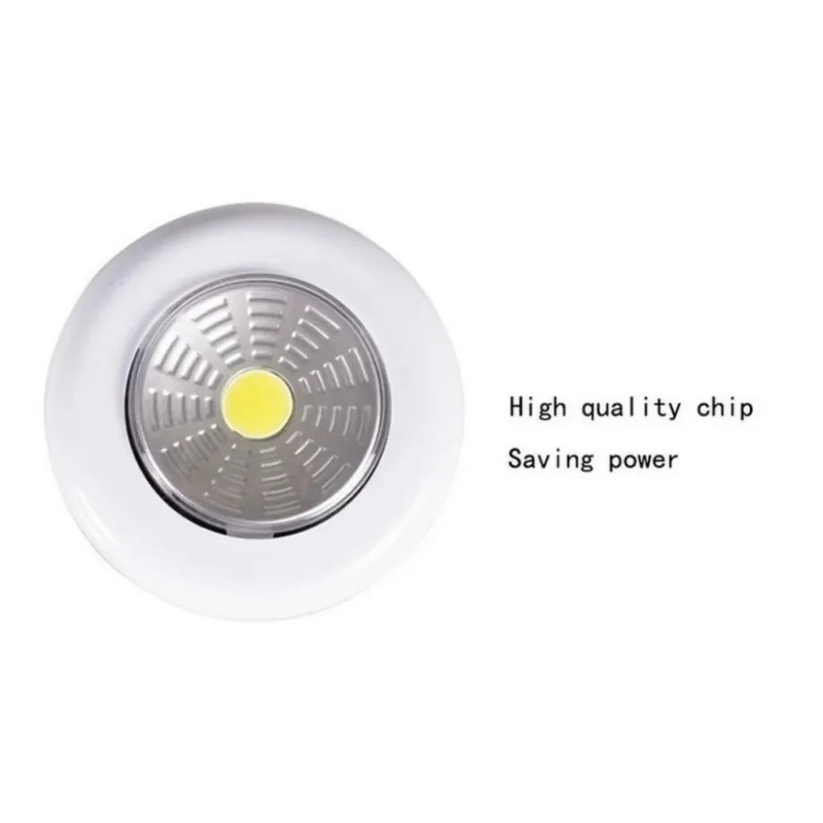 LED Touch Switch Night Light Wireless Wall Lamps for Bedroom Kitchen Wardrobe Closets Cabinet Battery Powered Portable Lights