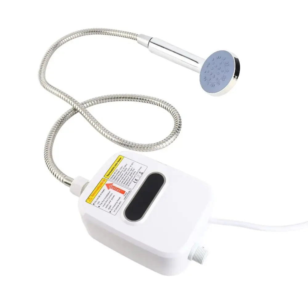 LCD Temperature Display Instant Electric Water Heater Waterproof 3500 W Power Electric Shower Heater Quick Heating Fast Heating