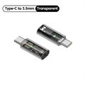 Type-C to 3.5 mm Jack Audio Adapter 3.5mm Aux Adapter TypeC Earphone Converter For Iphone15