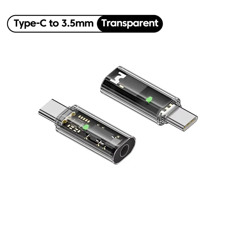 Type-C to 3.5 mm Jack Audio Adapter 3.5mm Aux Adapter TypeC Earphone Converter For Iphone15