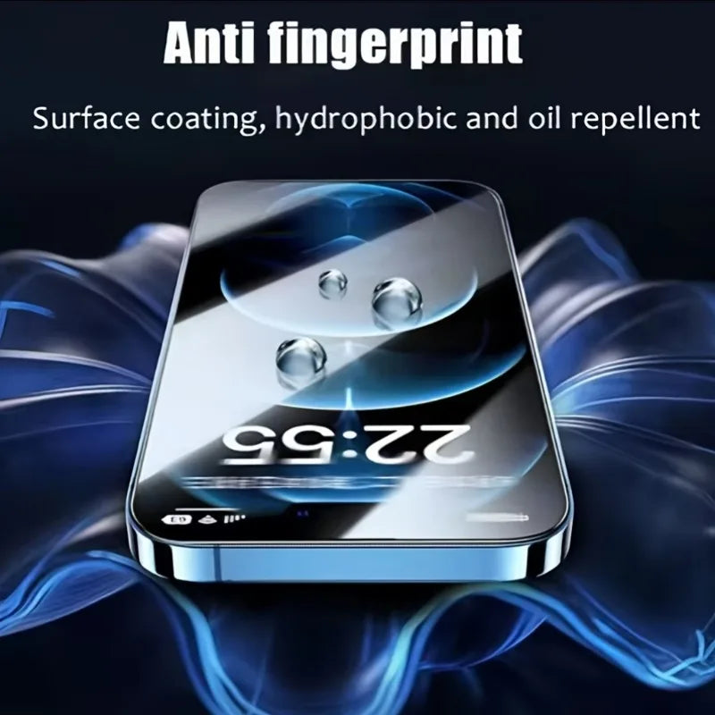 1-5Pcs Anti spy Tempered Glass For IPhone 17Pro Max 15 13 14 11 16 Full Cover Privacy Screen Protector For X XS Max XR 8 7 Glass