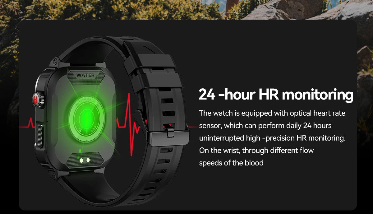 Original Smart Watch Fitness Tracker Wireless Bluetooth Call Health Monitor Sports Smartwatches for Man Android IOS Phones 2026