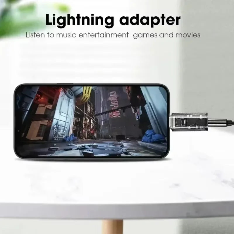 Type-C to 3.5 mm Jack Audio Adapter 3.5mm Aux Adapter TypeC Earphone Converter For Iphone15