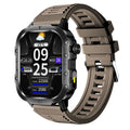 Outdoor Flashlight 2.01'' Men's Smartwatches Fitness Tracker BT Call Smart Bracelet Sport Wrist Watches for Man IOS Android 2026