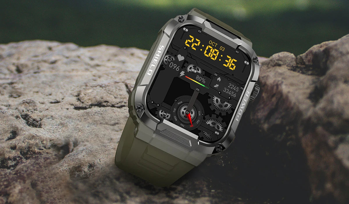 Original Smart Watch Fitness Tracker Wireless Bluetooth Call Health Monitor Sports Smartwatches for Man Android IOS Phones 2026