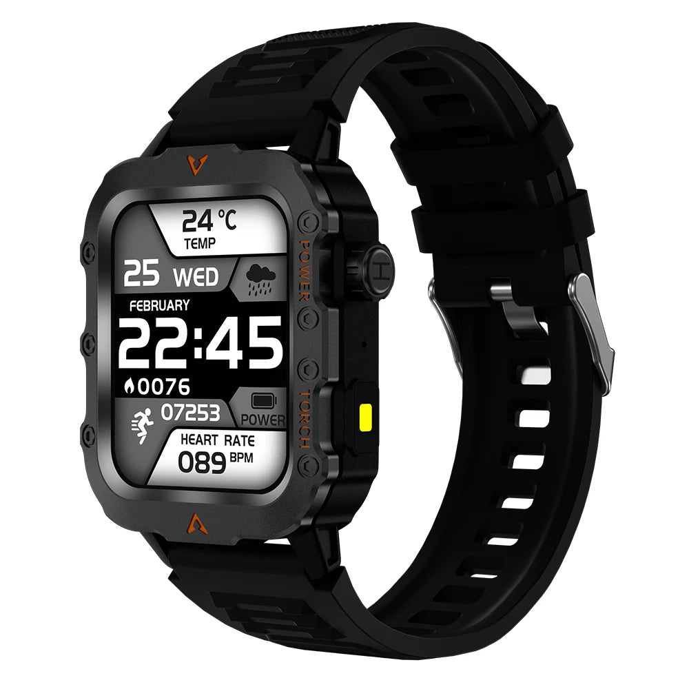 Bluetooth Call Smart Watch Electronics Smartwatch Digital Fitness Clock Flashlight Sports Watches for Man Woman iOS Android 2025