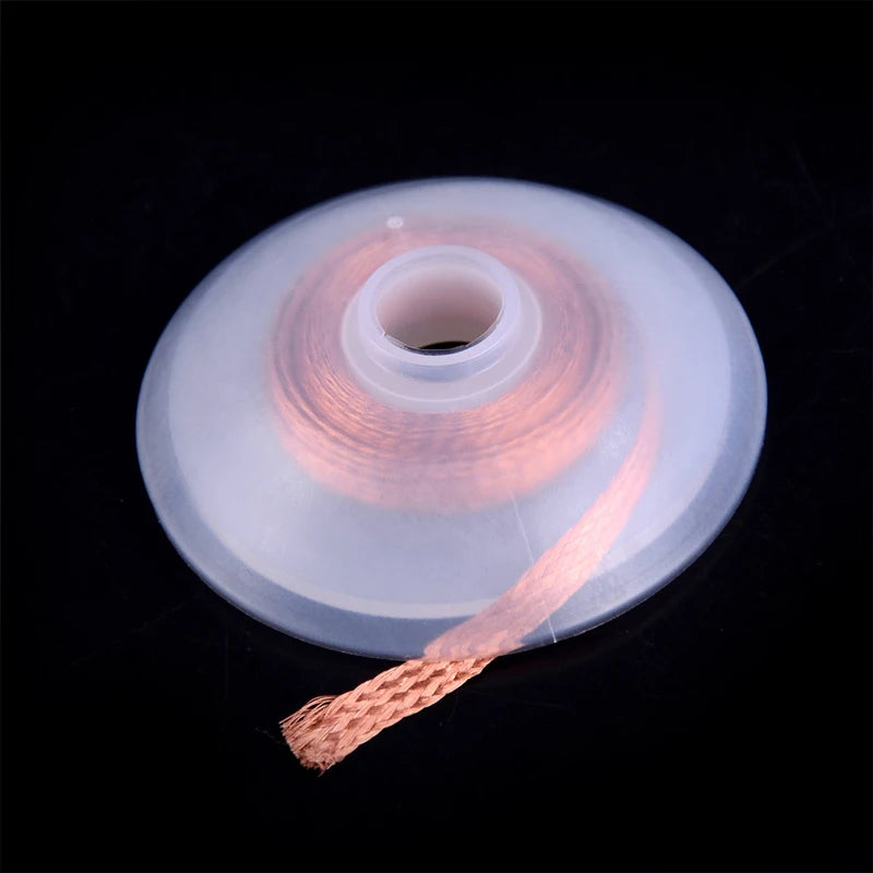 Desoldering Braid Tape Copper Solder Wire Soldering Wick Tin Solder Removal Braid Welding Wire Repair Tool 1.5/2/2.5/3/3.5mm Hot