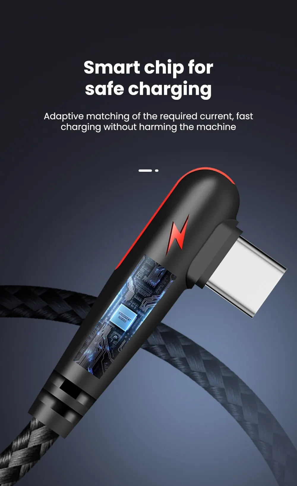 90 Degree Elbow Type C USB Fast Charging Cable for Huawei Mate 60 50 40 P60 P50 Honor Xiaomi Redmi POCO 120W Quick Charger Cable