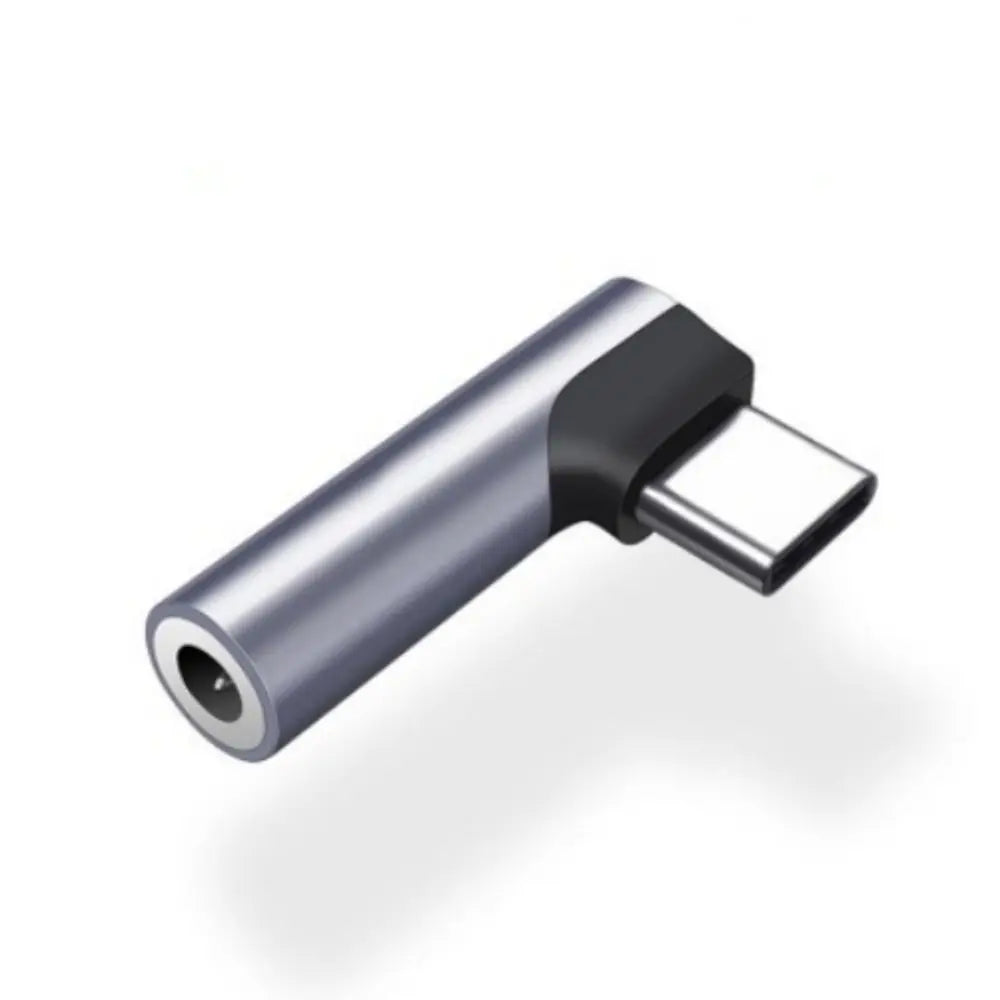 Type-C To 3.5mm Headphone Adapter Usb C Right Angle Earphone Adapter Portable HIFI Wired Headset Type C Converter