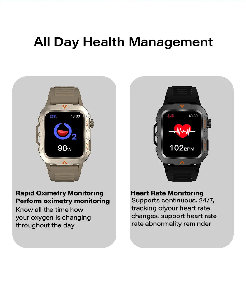 Bluetooth Call Smart Watch Electronics Smartwatch Digital Fitness Clock Flashlight Sports Watches for Man Woman iOS Android 2025